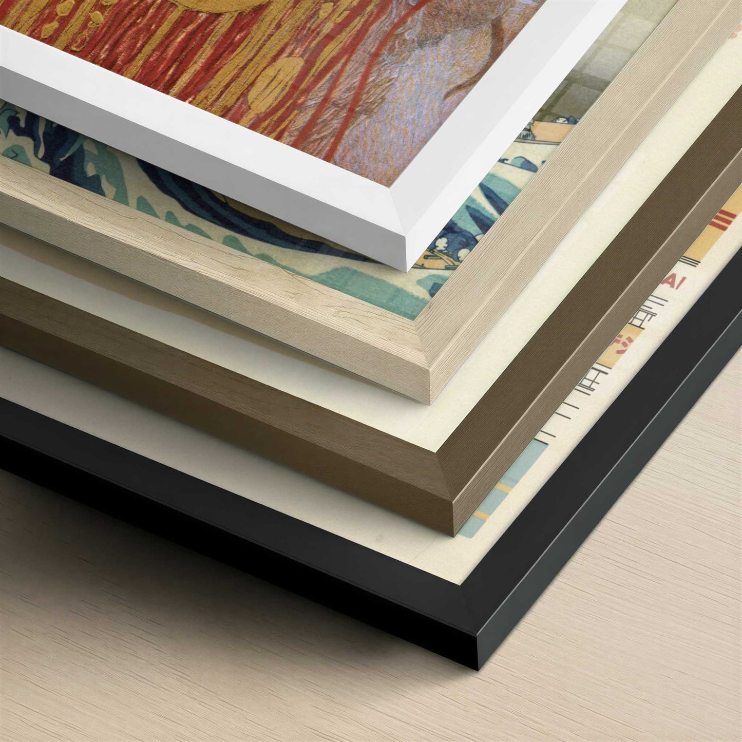 Medicine (1900–07) by Gustav Klimt – Art Print - Close-up detail of the different frames