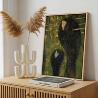 Framed Canvas - Framed canvas in a stylish interior setting