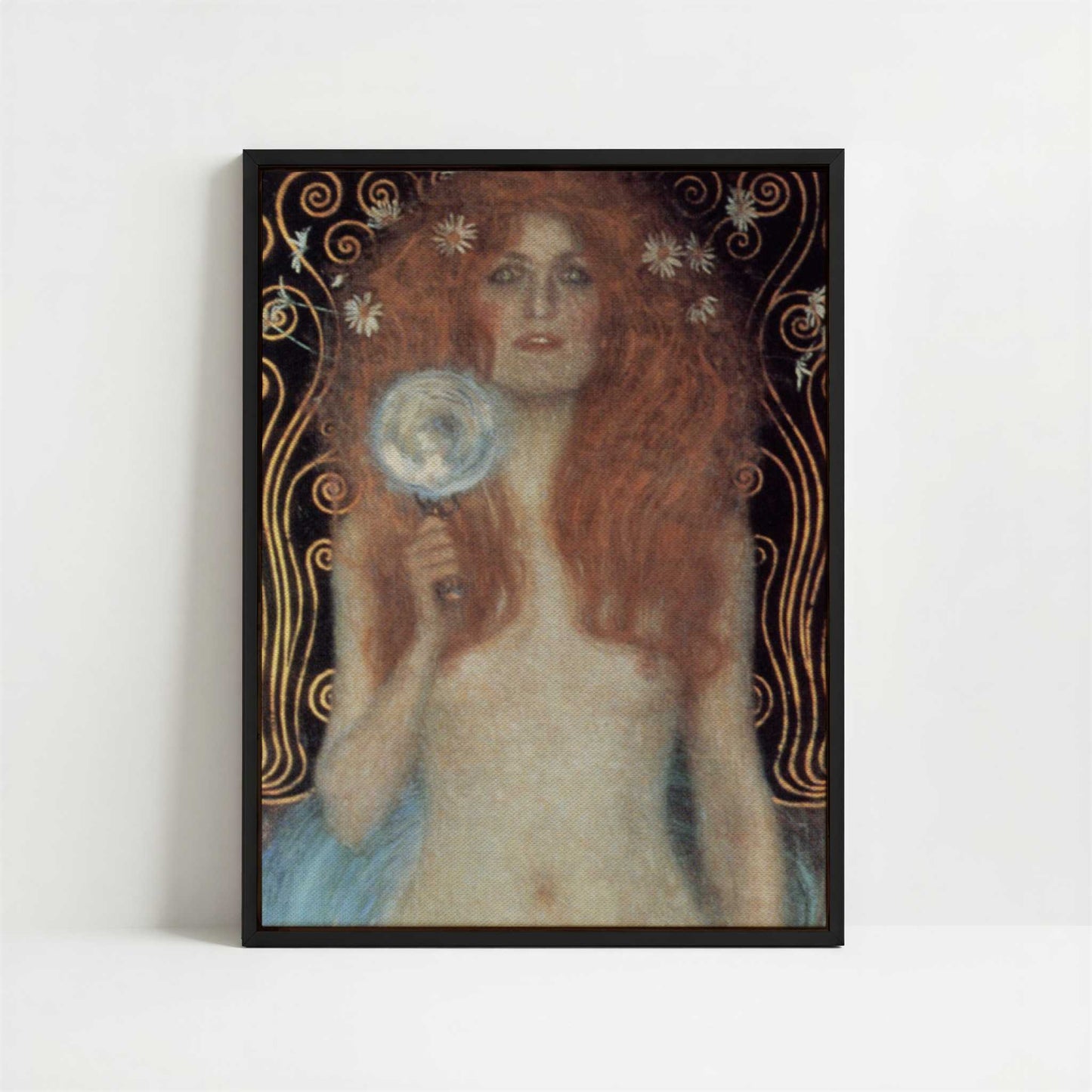 Framed Canvas - Framed canvas in black frame