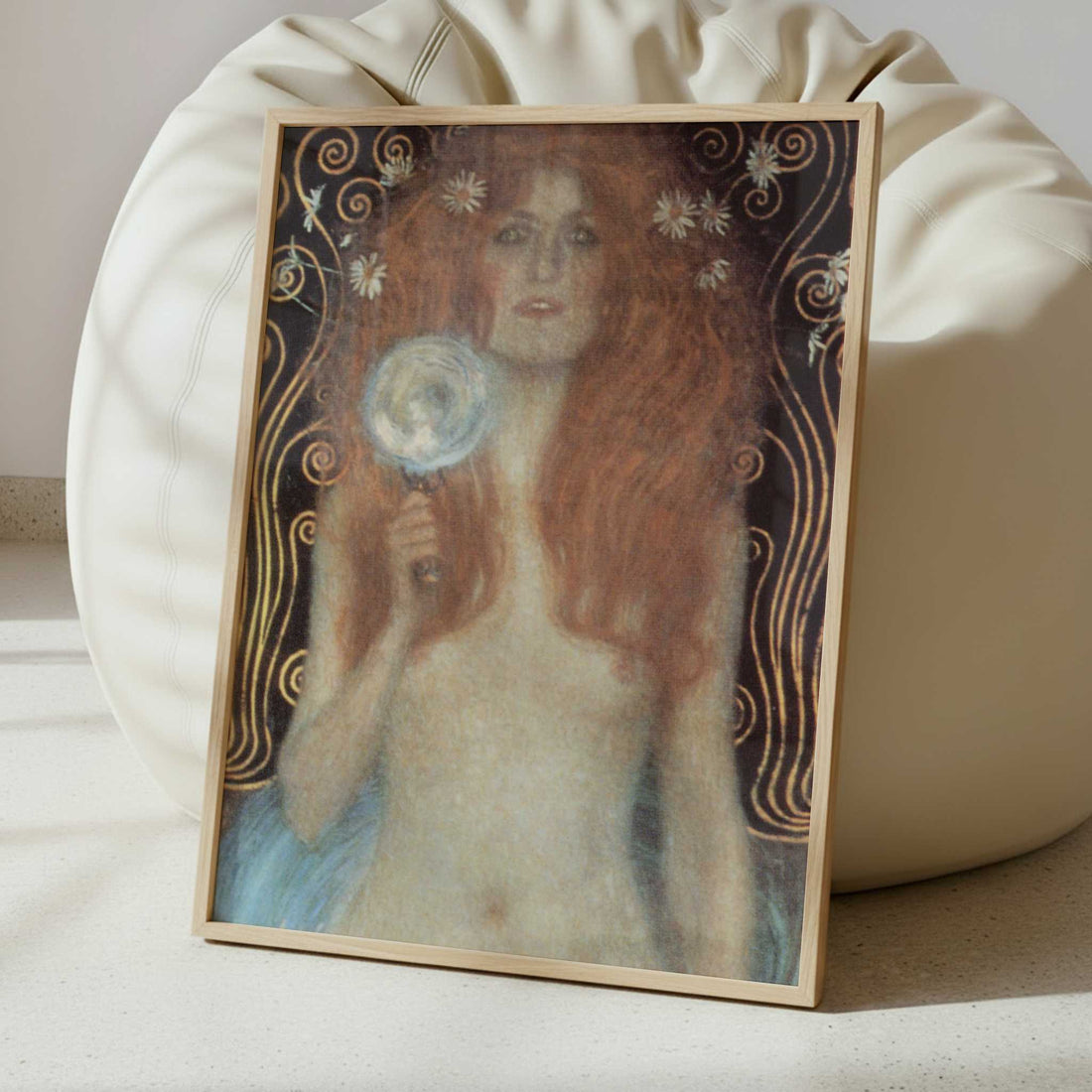 Nuda Veritas (1899) by Gustav Klimt – Art Print - Interior inspiration