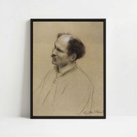 Framed Canvas - Framed canvas in black frame