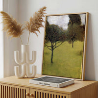 Framed Canvas - Framed canvas in a stylish interior setting
