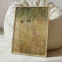 Orchard with Rose Bushes (1911-12) by Gustav Klimt – Art Print - Interior inspiration