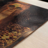 Pallas Athene (1898) by Gustav Klimt – Art Print - Close-up detail of the art print