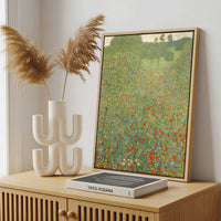 Framed Canvas - Framed canvas in a stylish interior setting