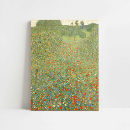 Poppy Field (1907) by Gustav Klimt – Art Print - Unframed art print