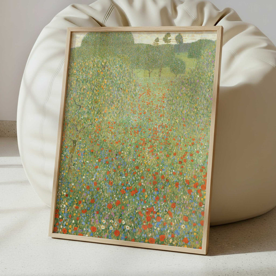 Poppy Field (1907) by Gustav Klimt – Art Print - Interior inspiration