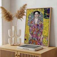Framed Canvas - Framed canvas in a stylish interior setting