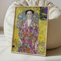 Portrait of Eugenia Primavesi (1913-14) by Gustav Klimt – Art Print - Interior inspiration