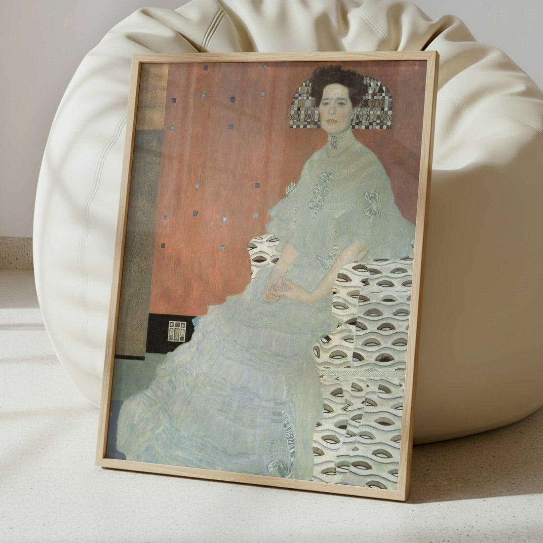 Portrait of Fritza Riedler (1906) by Gustav Klimt – Art Print - Interior inspiration