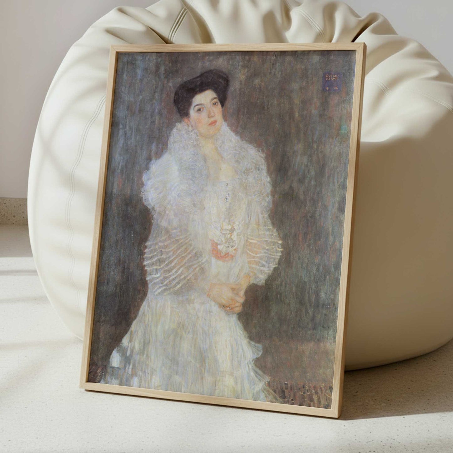 Portrait of Hermine Gallia (1903-4) by Gustav Klimt – Art Print - Interior inspiration