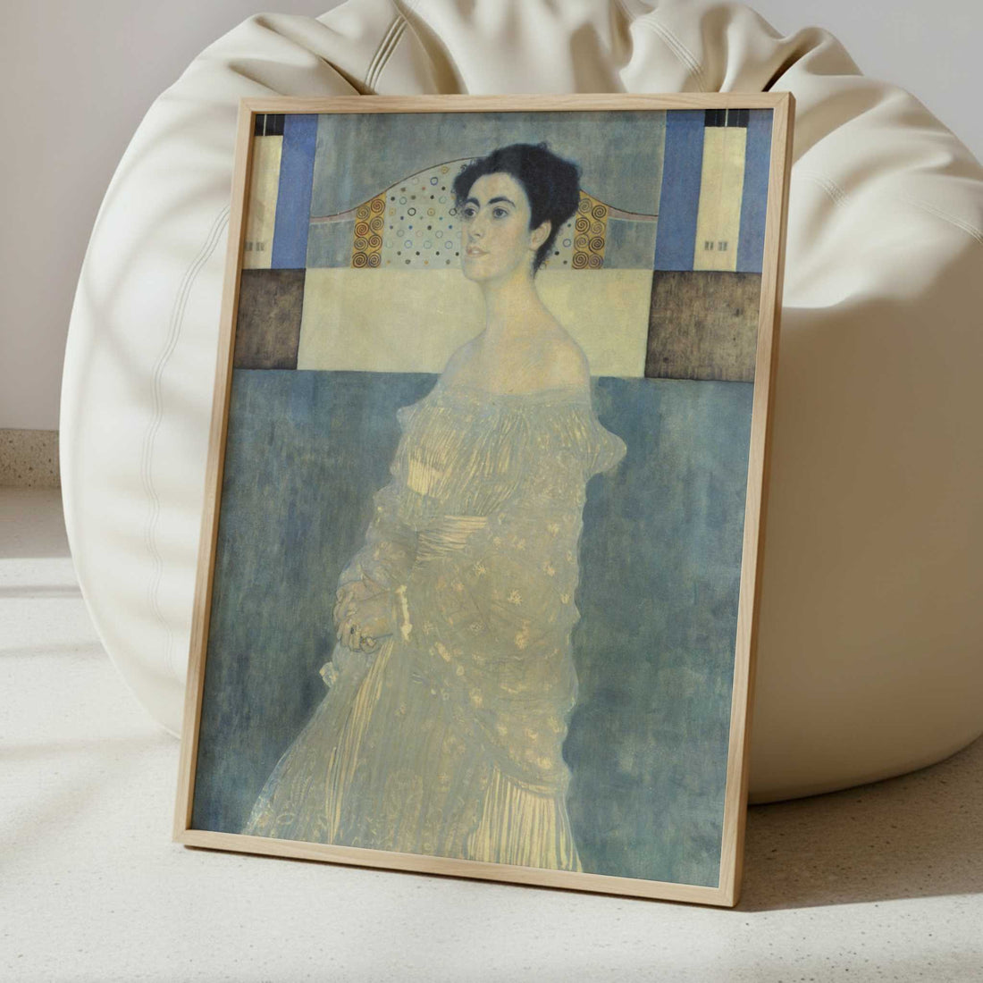 Portrait of Margaret Stonborough Wittgenstein (1905) by Gustav Klimt – Art Print - Interior inspiration