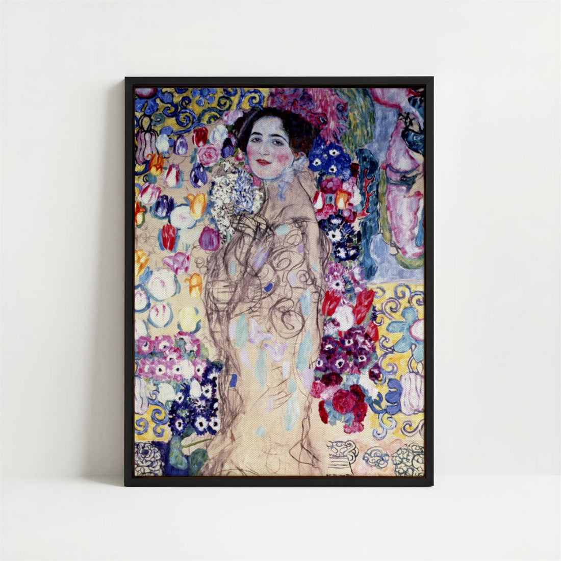 Framed Canvas - Framed canvas in black frame