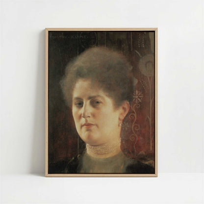 Framed Canvas - Framed canvas in oak color frame