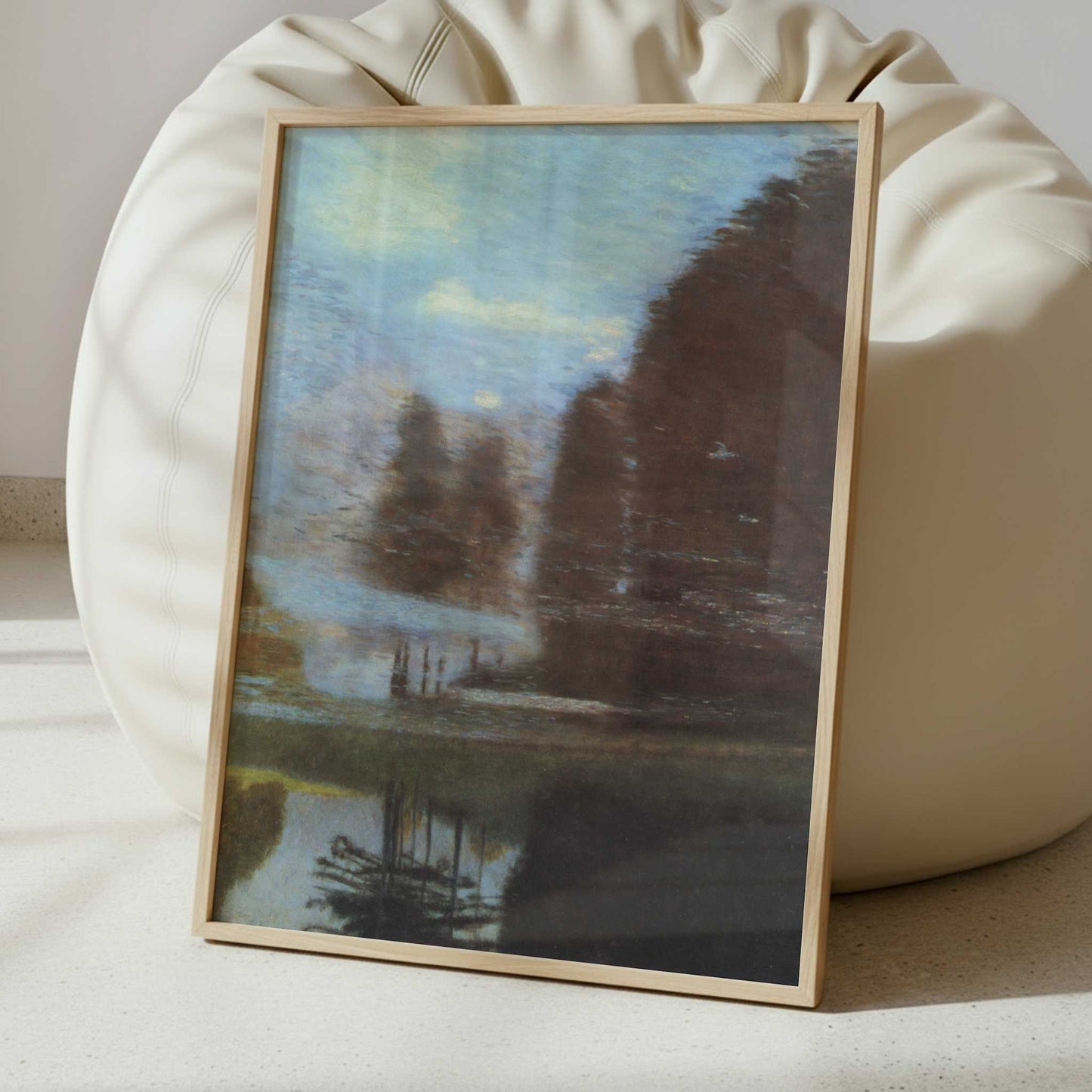 Quiet Pond in Park at Schloss Kammer (1899) by Gustav Klimt – Art Print - Interior inspiration