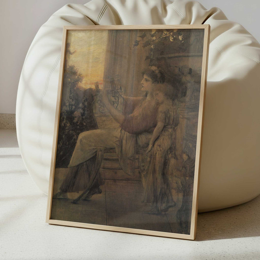Sappho (1888-90) by Gustav Klimt – Art Print - Interior inspiration