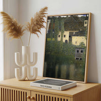 Framed Canvas - Framed canvas in a stylish interior setting