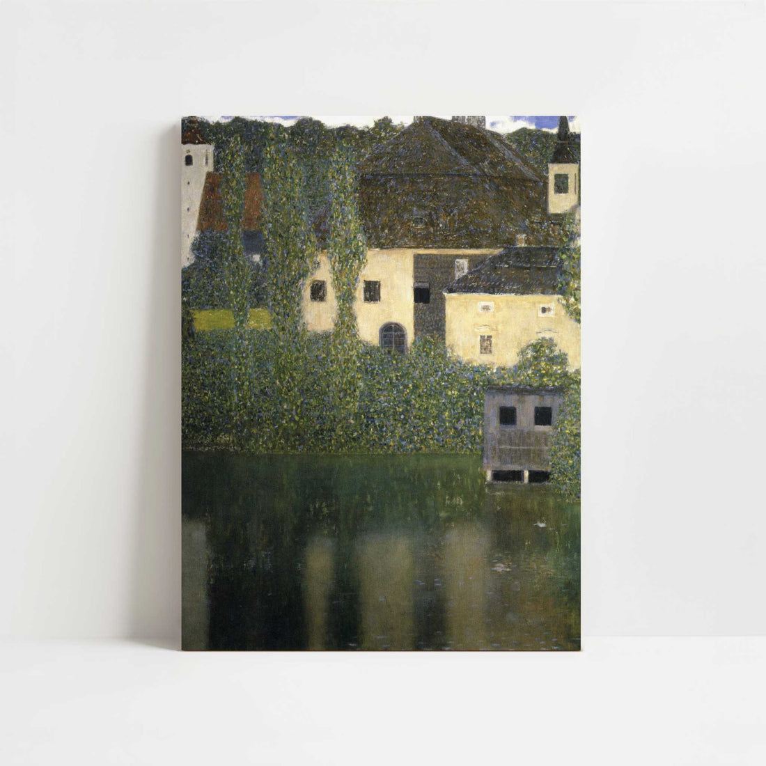 Schloss Kammer on Lake Attersee I (1908) by Gustav Klimt – Art Print - Unframed art print