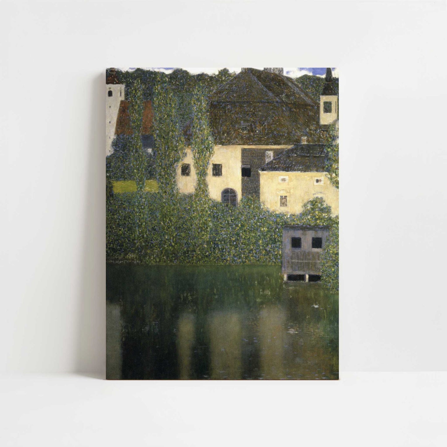 Schloss Kammer on Lake Attersee I (1908) by Gustav Klimt – Art Print - Unframed art print