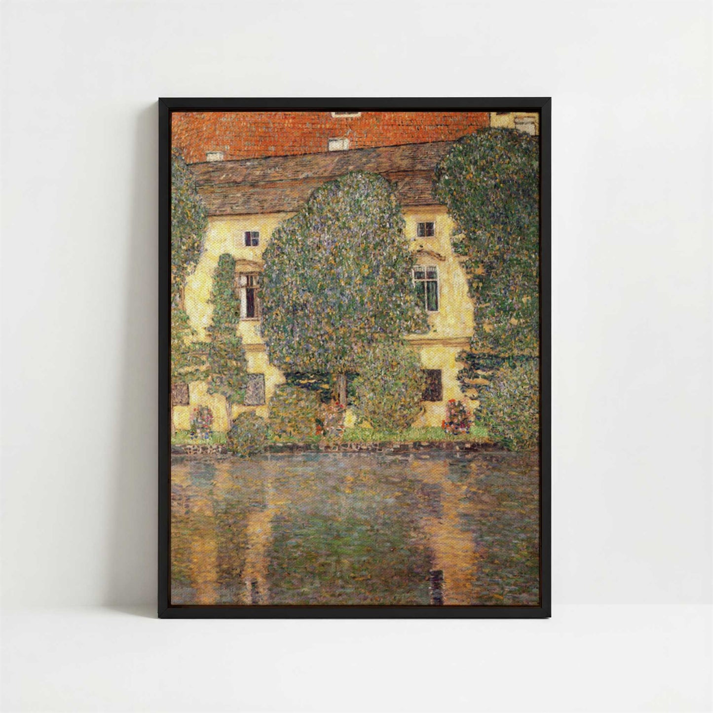 Framed Canvas - Framed canvas in black frame