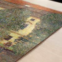 Schloss Kammer on the Attersee III (1910) by Gustav Klimt – Art Print - Close-up detail of the art print