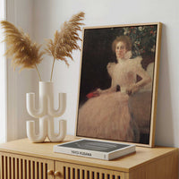 Framed Canvas - Framed canvas in a stylish interior setting