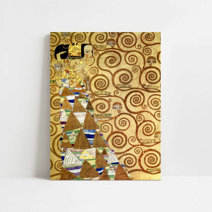 Expectation (1905-9) by Gustav Klimt – Art Print - Unframed art print