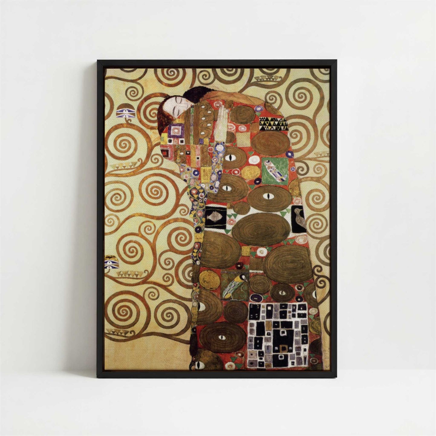 Framed Canvas - Framed canvas in black frame