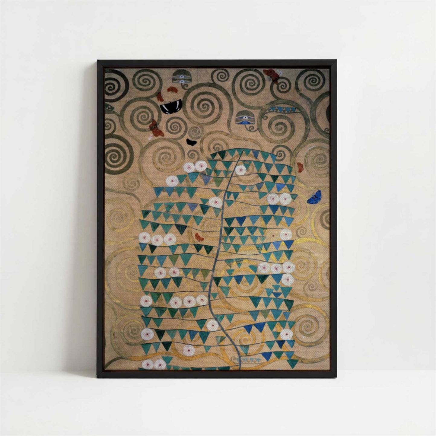 Framed Canvas - Framed canvas in black frame