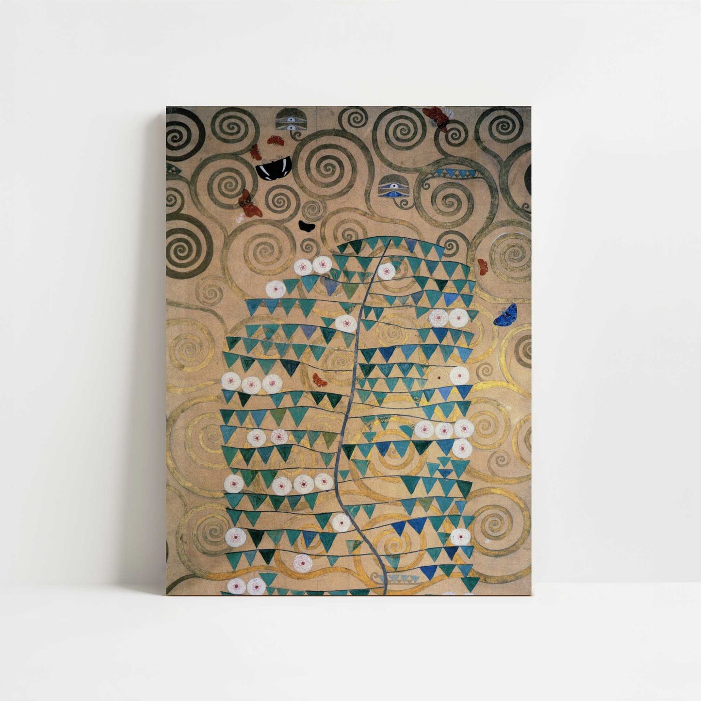 Stoclet Frieze, Tree (1905-9) by Gustav Klimt – Art Print - Unframed art print