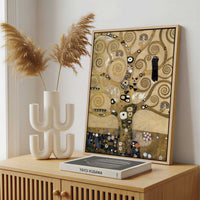 Framed Canvas - Framed canvas in a stylish interior setting
