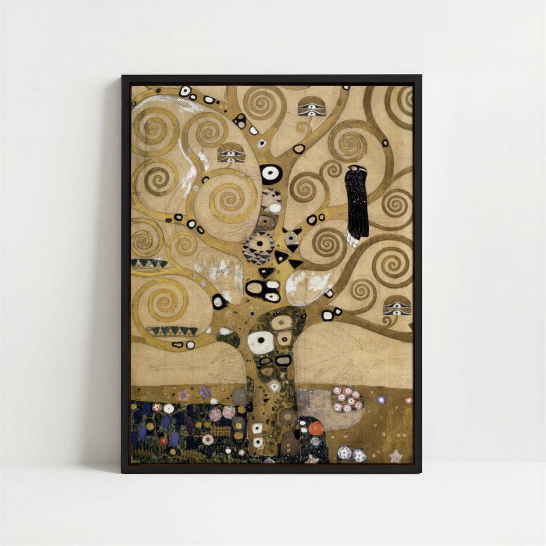 Framed Canvas - Framed canvas in black frame