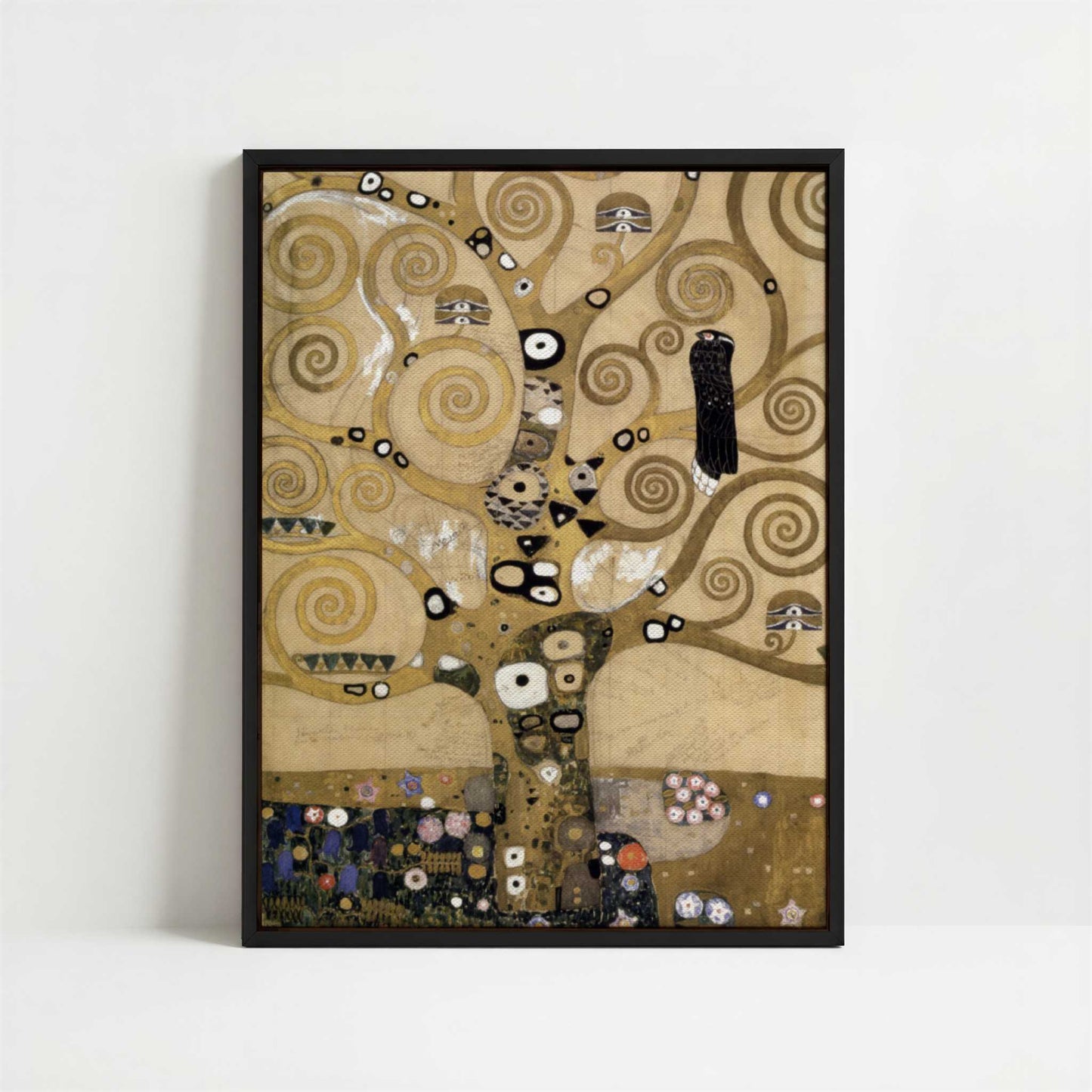 Framed Canvas - Framed canvas in black frame