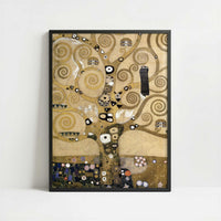 Tree of Life (1905-9) by Gustav Klimt – Art Print - Art print in black frame