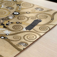 Tree of Life (1905-9) by Gustav Klimt – Art Print - Close-up detail of the art print