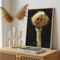 Framed Canvas - Framed canvas in a stylish interior setting