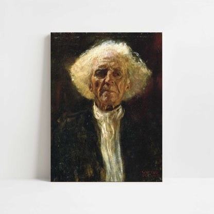 Study of Head of a Blind Man (1898) by Gustav Klimt – Art Print - Unframed art print