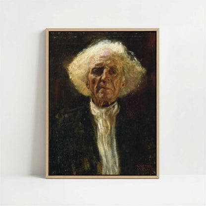 Framed Canvas - Framed canvas in oak color frame