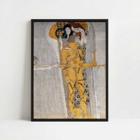 Framed Canvas - Framed canvas in black frame