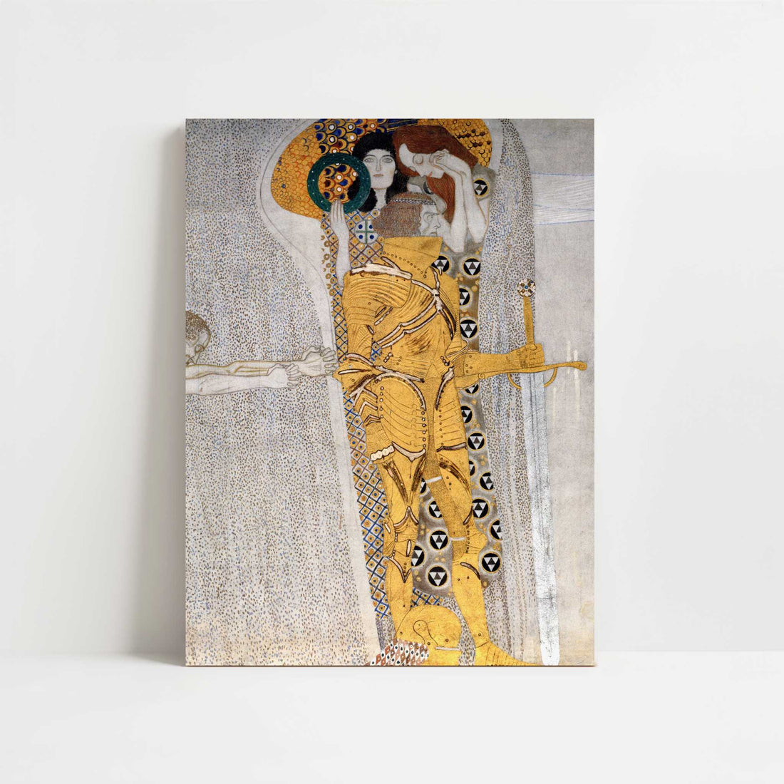 The Beethoven Frieze II (1902) by Gustav Klimt – Art Print - Unframed art print