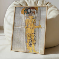 The Beethoven Frieze II (1902) by Gustav Klimt – Art Print - Interior inspiration