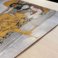 The Beethoven Frieze II (1902) by Gustav Klimt – Art Print - Close-up detail of the art print