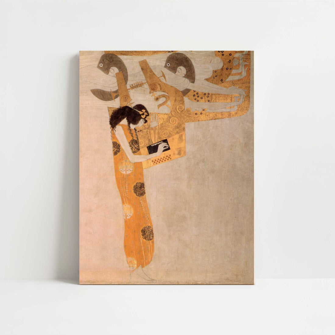 The Beethoven Frieze IV (1902) by Gustav Klimt – Art Print - Unframed art print