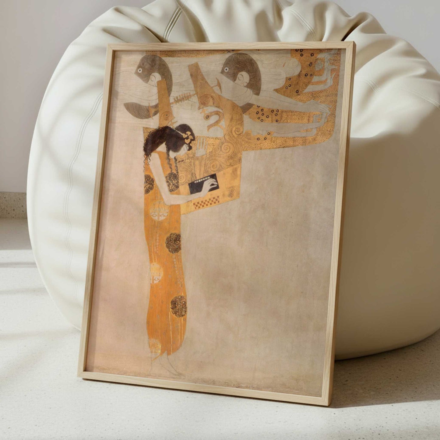 The Beethoven Frieze IV (1902) by Gustav Klimt – Art Print - Interior inspiration