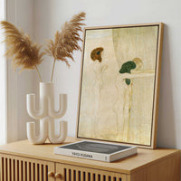 Framed Canvas - Framed canvas in a stylish interior setting