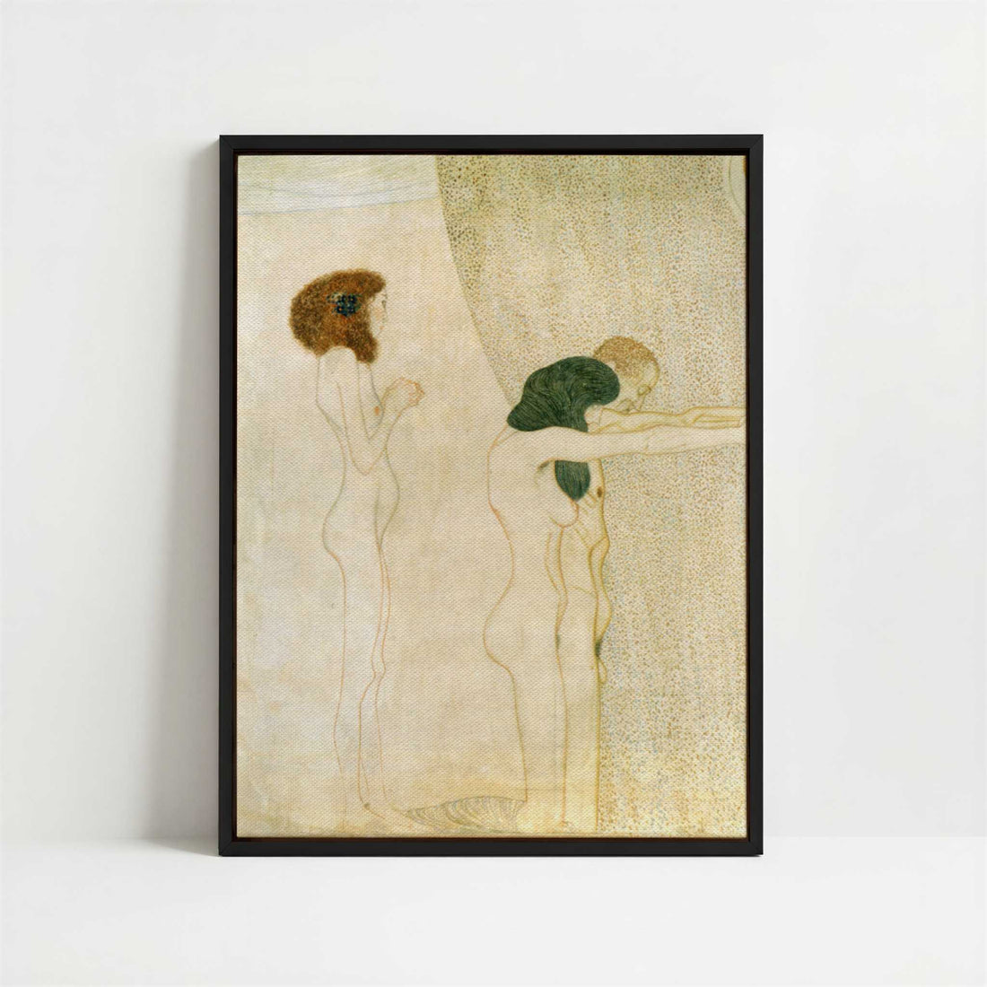 Framed Canvas - Framed canvas in black frame