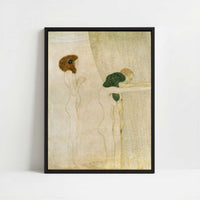 Framed Canvas - Framed canvas in black frame