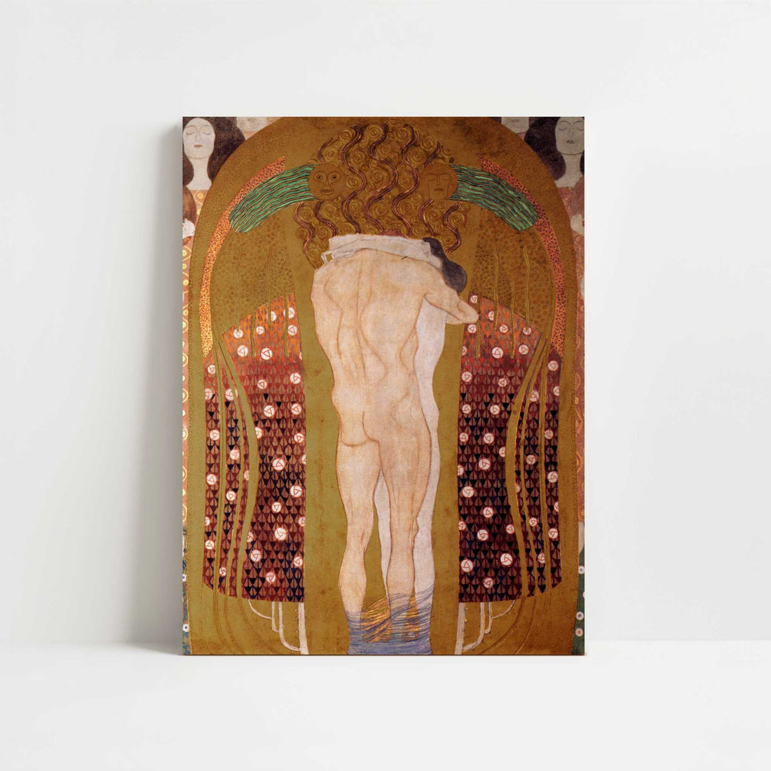 The Beethoven Frieze VIII (1902) by Gustav Klimt – Art Print - Unframed art print