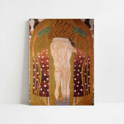 The Beethoven Frieze VIII (1902) by Gustav Klimt – Art Print - Unframed art print