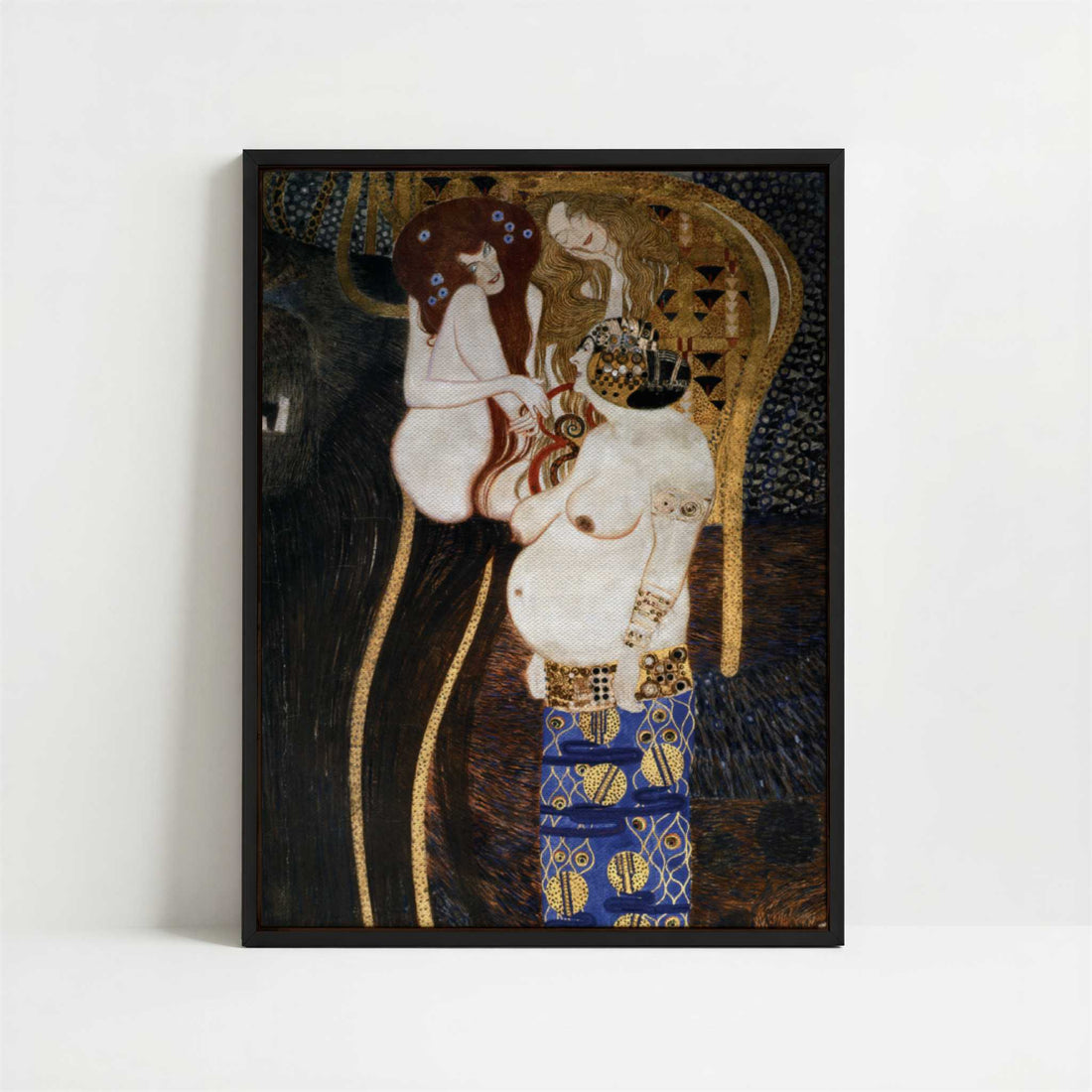 Framed Canvas - Framed canvas in black frame